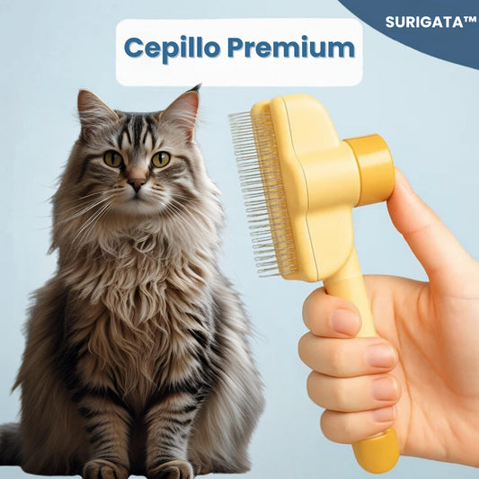 Cepillo mascotas extractor de pelo