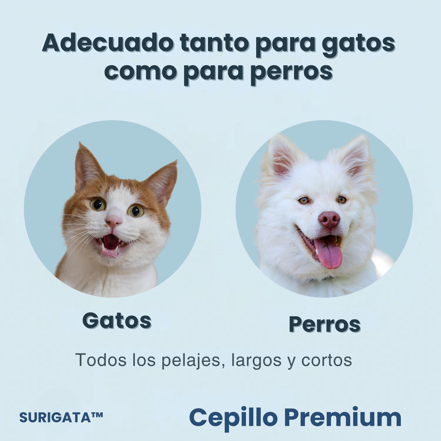 Cepillo mascotas extractor de pelo