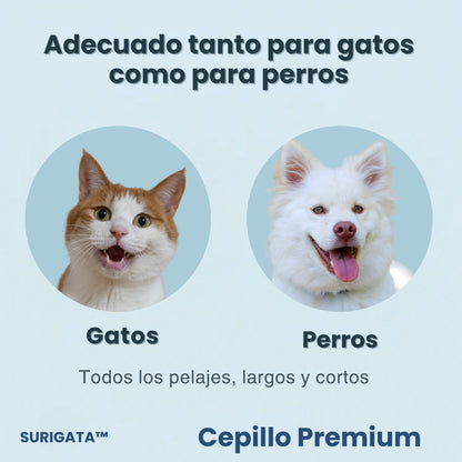 Cepillo mascotas extractor de pelo